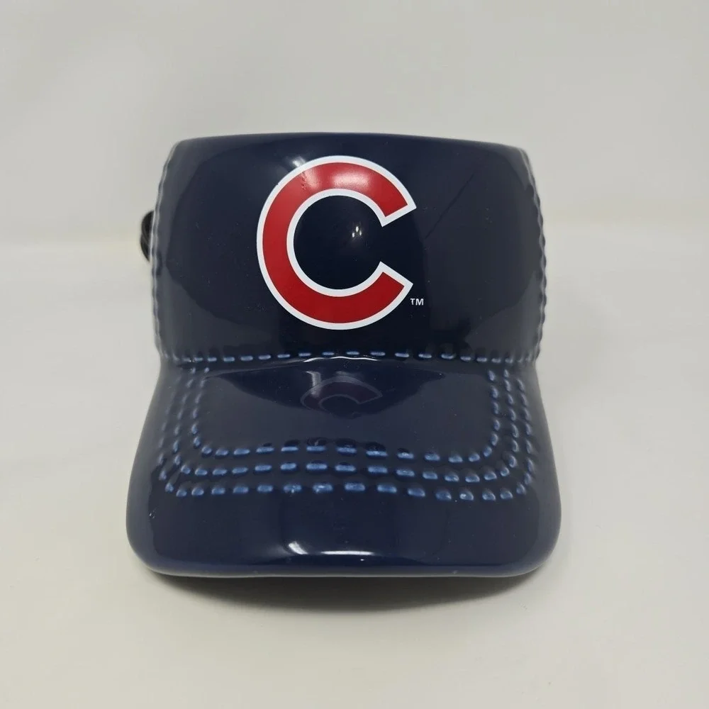 Chicago Cubs Baseball Hat MLB Ceramic‎ Scentsy Fragrance Oil Warmer !No Top